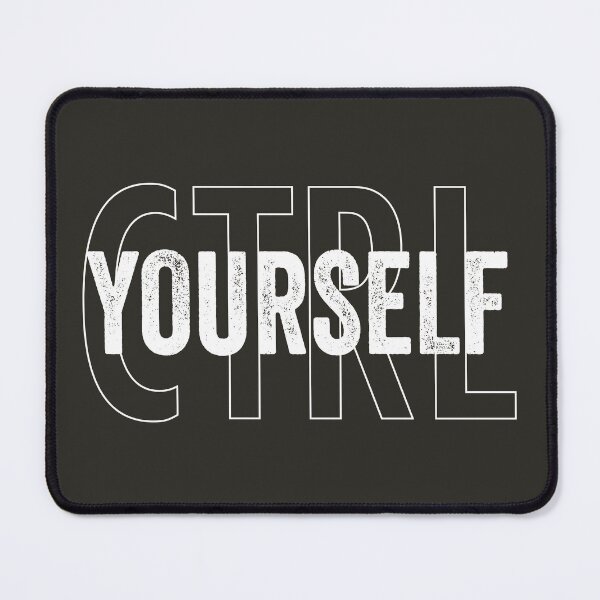 Item preview, CTRL Yourself Dark – Funny Keyboard Pun Humor Gift for Tech and Office Lovers designed and sold by Hello Hobbies.