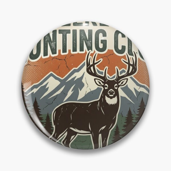 Item preview, Weekend Hunting Club Vintage Retro Sunset Whitetail Buck designed and sold by PACS0011.