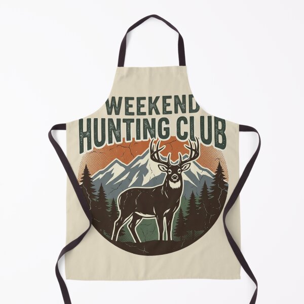 Item preview, Weekend Hunting Club Vintage Retro Sunset Whitetail Buck designed and sold by PACS0011.