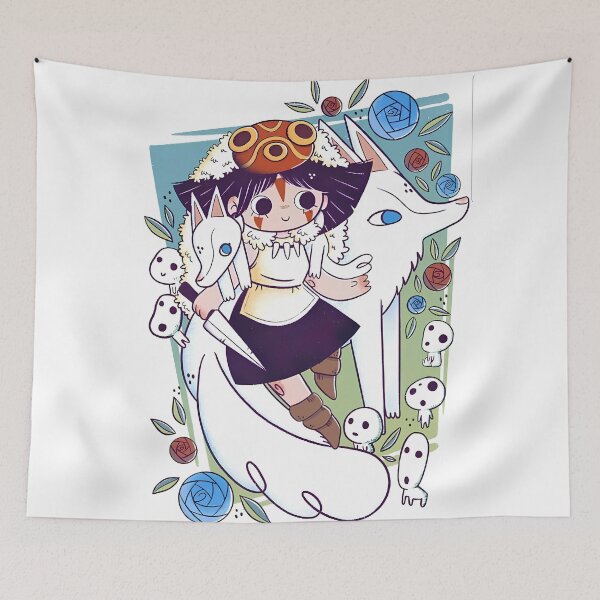 Item preview, Cute kawaii girl [[kiki's]] wolf -%[ghiblis]%- cartoon aways dragon designed and sold by arcaneaeri.