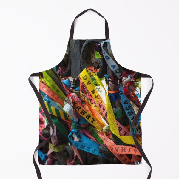 Item preview, Colorful Bonfim Wish Ribbons on Iron Gate designed and sold by ThaCriações.