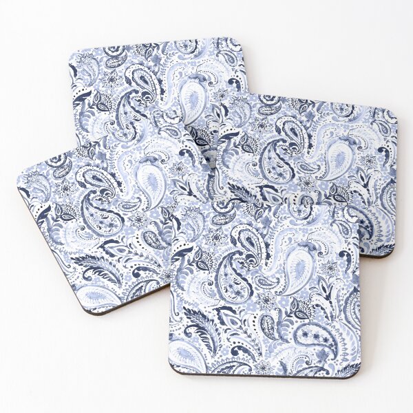 Item preview, Paisley pattern in grey designed and sold by bokasin.