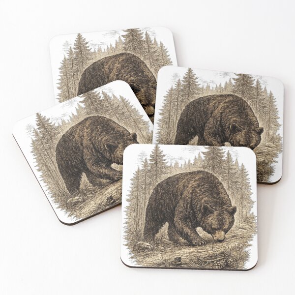 Item preview, Black Bear Tracking Scent designed and sold by KrungiT Design .