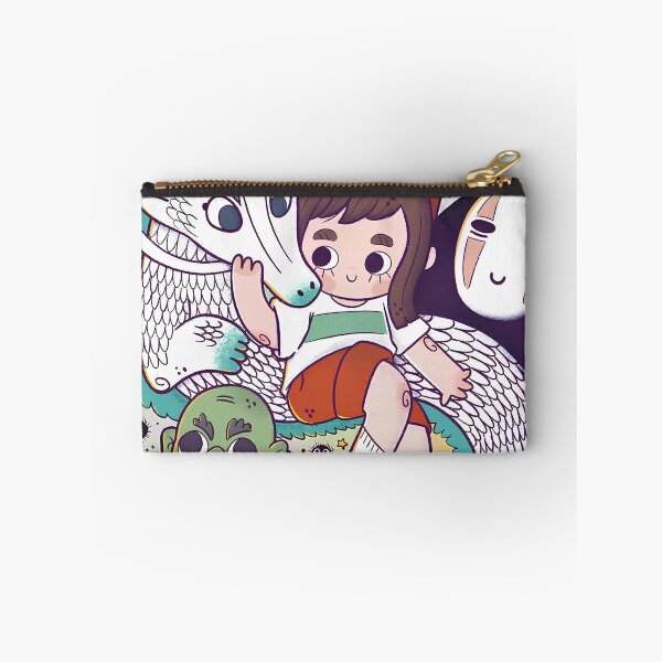 Item preview, Cute kawaii girl [[kiki's]] go -%[ghiblis]%- aways dragon and ghost designed and sold by arcaneaeri.