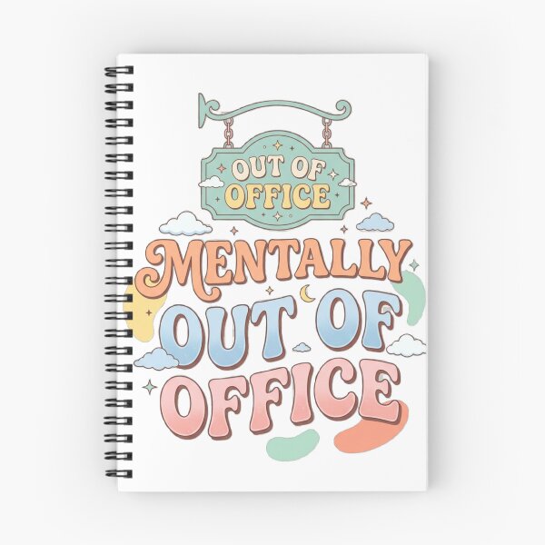 Item preview, Mentally Out Of Office Funny Introvert T-Shirt designed and sold by softmind studio.