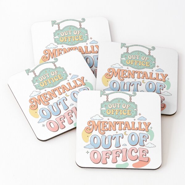 Item preview, Mentally Out Of Office Funny Introvert T-Shirt designed and sold by softmind studio.
