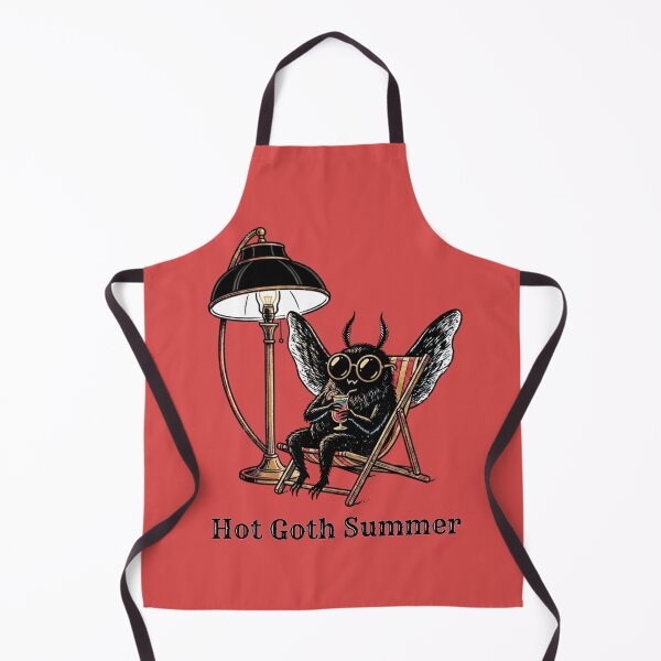 Item preview, Hot Goth Summer Mothman | Funny Cryptid Gift for Goth Girls, Alt Friends, and Paranormal Lovers | Vintage Folklore designed and sold by Covent Vaughn.