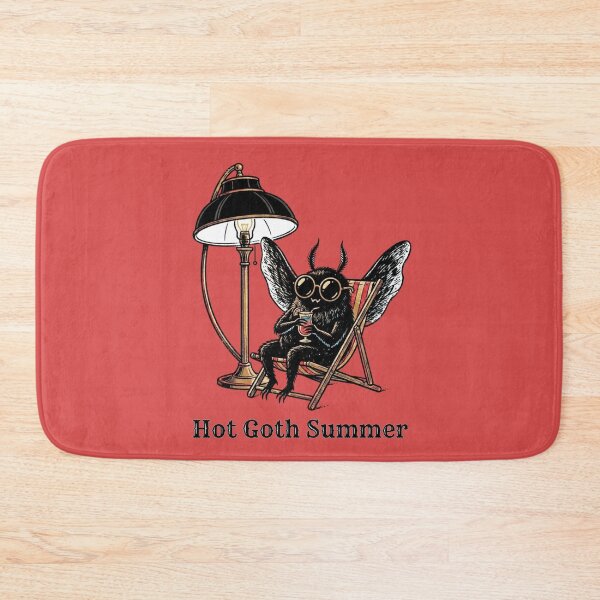 Item preview, Hot Goth Summer Mothman | Funny Cryptid Gift for Goth Girls, Alt Friends, and Paranormal Lovers | Vintage Folklore designed and sold by Covent Vaughn.