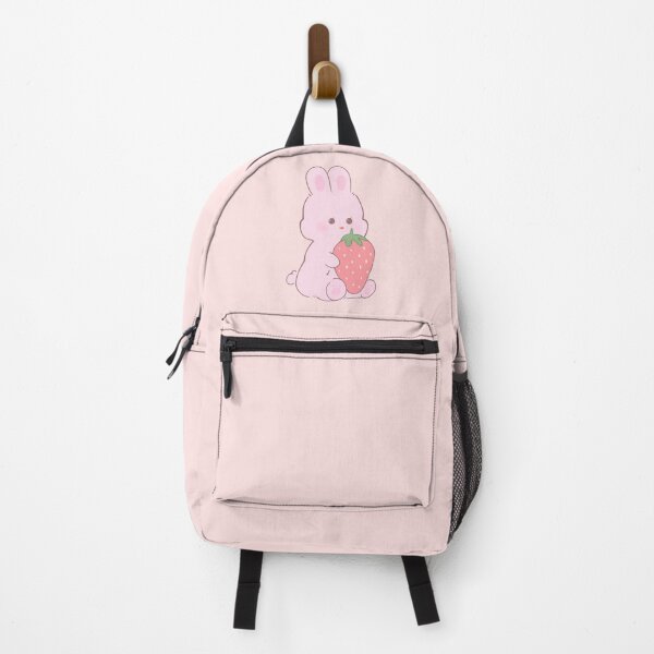Item preview, A bunny holding a strawberry designed and sold by BerryKumo.