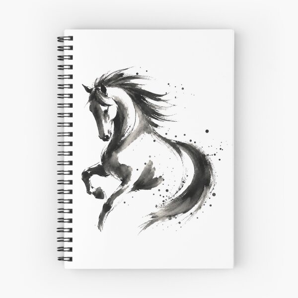 Item preview, Abstract Horse Ink Painting designed and sold by OTSC.