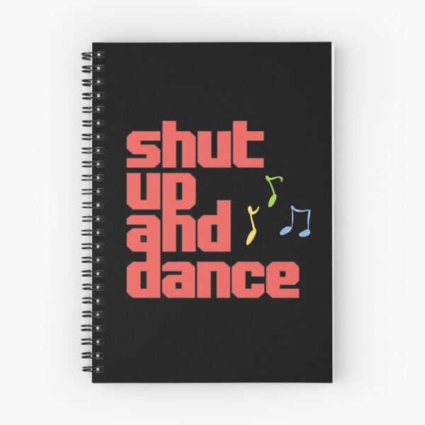 Item preview, Copy of Shut Up and Dance - bold red designed and sold by Stefrait-7.