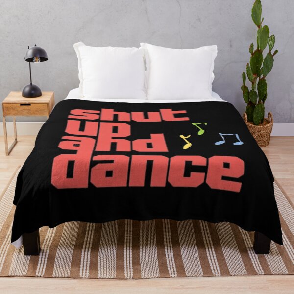 Item preview, Copy of Shut Up and Dance - bold red designed and sold by Stefrait-7.