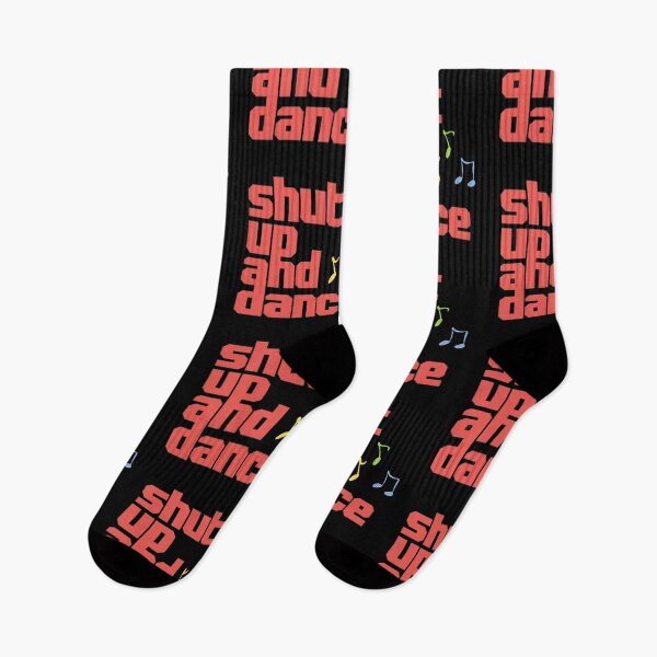 Item preview, Copy of Shut Up and Dance - bold red designed and sold by Stefrait-7.
