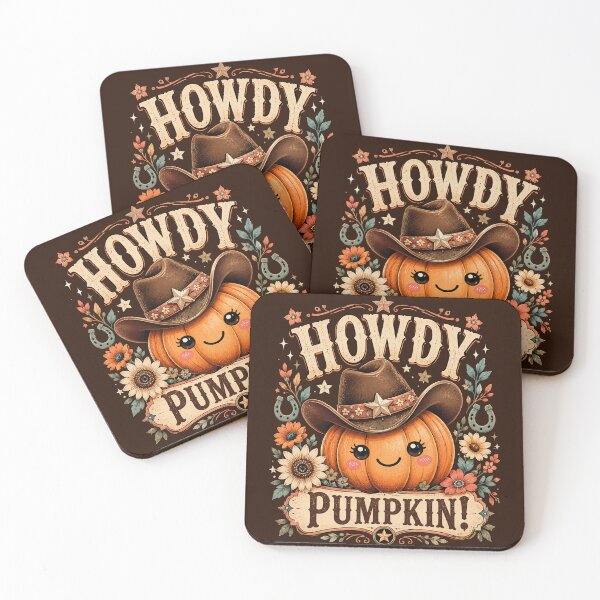 Item preview, Howdy Pumpkin Western Fall Cutie designed and sold by Victor Shadehorn.