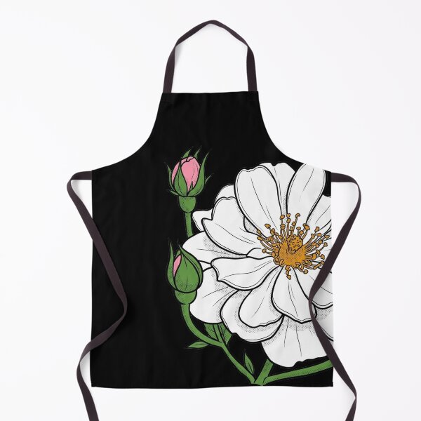 Item preview, The Avon Rose: Rosa Poulmulti Botanical Print designed and sold by FreiherrPK.