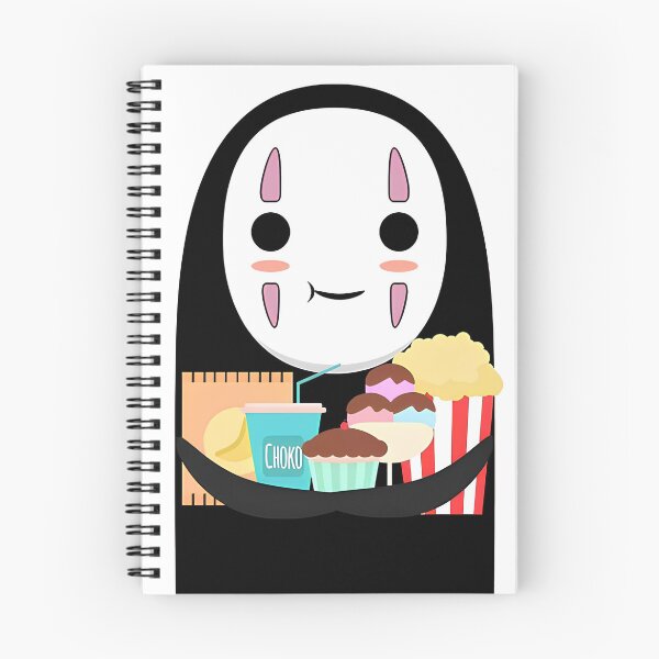 Item preview, Cute kawaii spirits [[faces]] no -%[ghiblis]%- eat popcorn aways  designed and sold by arcaneaeri.