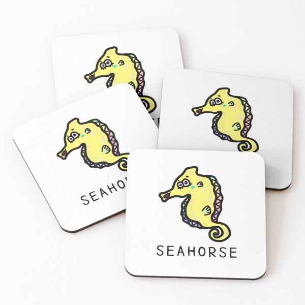 Item preview, Cute SEAHORSE designed and sold by kanaehonkawa.