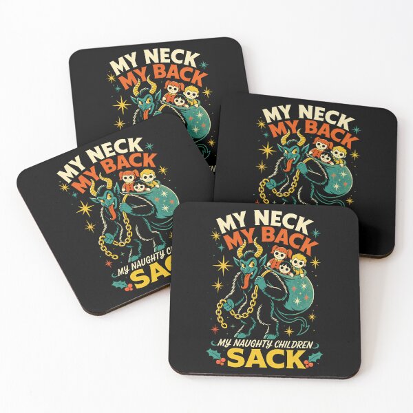 Item preview, Krampus Naughty Children Sack Christmas Humor designed and sold by Victor Shadehorn.