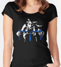 cyclist Women's Fitted Scoop T-Shirt