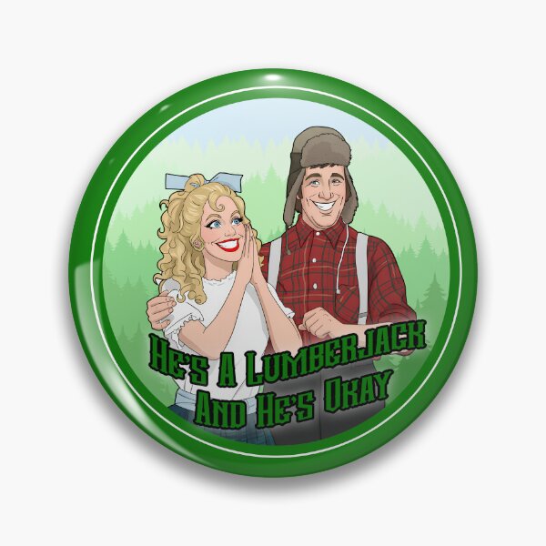 Item preview, He's a Lumberjack and He's Okay - Classic British Comedy Fan Art designed and sold by Deviant Logic Design.