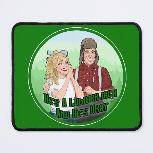 Item preview, He's a Lumberjack and He's Okay - Classic British Comedy Fan Art designed and sold by Deviant Logic Design.
