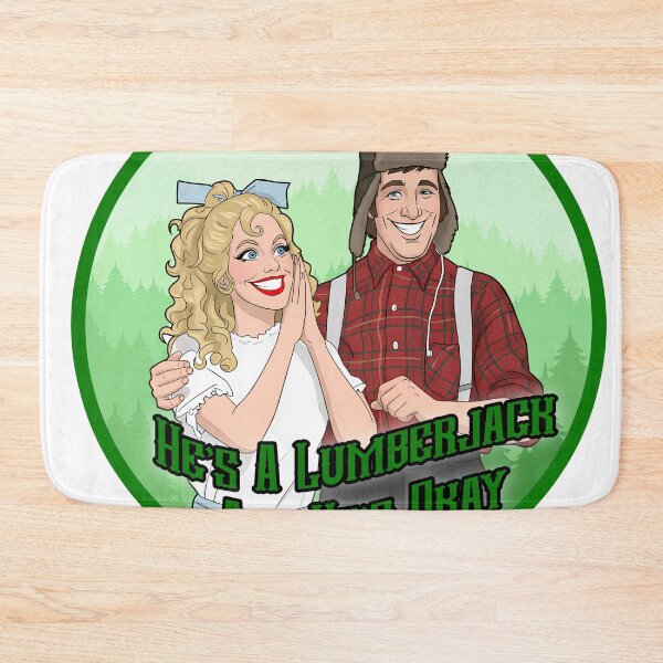 Item preview, He's a Lumberjack and He's Okay - Classic British Comedy Fan Art designed and sold by Deviant Logic Design.