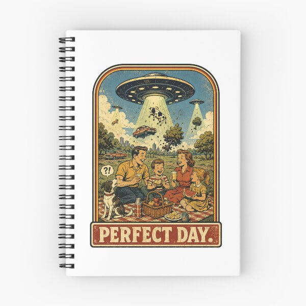 Item preview, Perfect Day Alien UFO Picnic designed and sold by wizooo411.