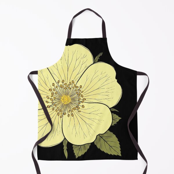 Item preview, The Missionary's Anomaly: Rosa Hugonis Botanical Print designed and sold by FreiherrPK.