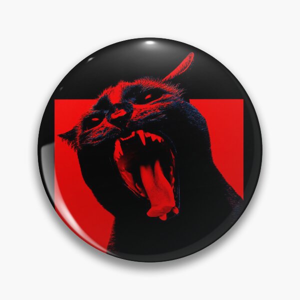 Item preview, The Last Warning | Feral Black Cat Aesthetic designed and sold by jeehh.