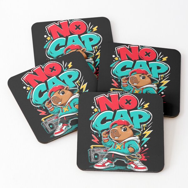 Item preview, No Cap Capybara Hip Hop Attitude designed and sold by Victor Shadehorn.