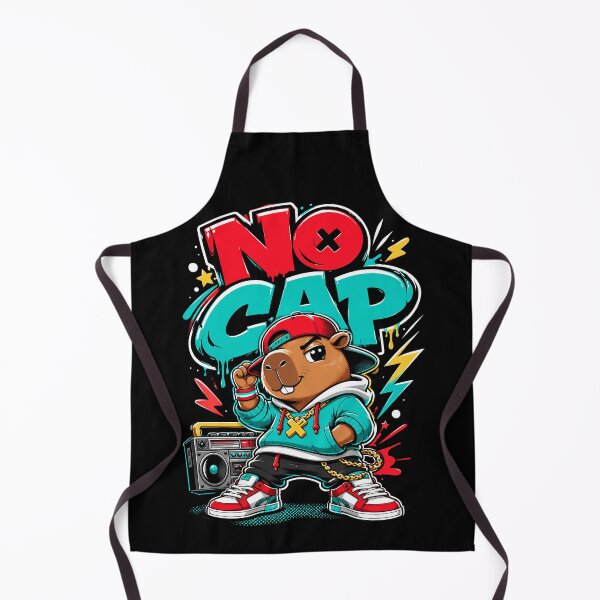 Item preview, No Cap Capybara Hip Hop Attitude designed and sold by Victor Shadehorn.