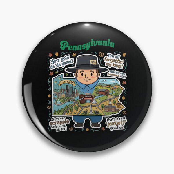 Item preview, Feeling Pennsylvania designed and sold by 5PointsDigital.