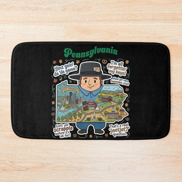 Item preview, Feeling Pennsylvania designed and sold by 5PointsDigital.