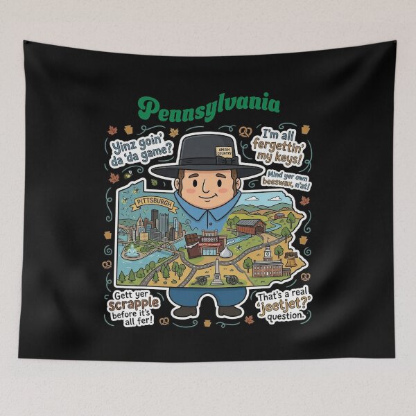 Item preview, Feeling Pennsylvania designed and sold by 5PointsDigital.