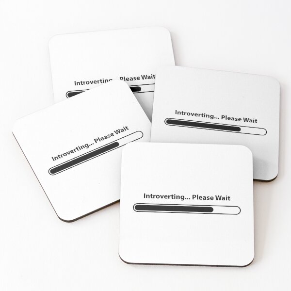 Item preview, Introverting... Please Wait designed and sold by MC Art Studio.