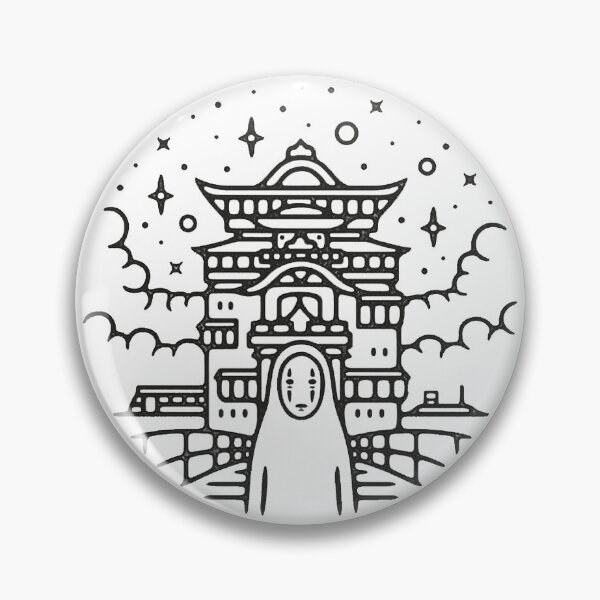 Item preview, Cute kawaii monochrome [[kiki's]] spirits-%[ghiblis]%- aways  designed and sold by arcaneaeri.