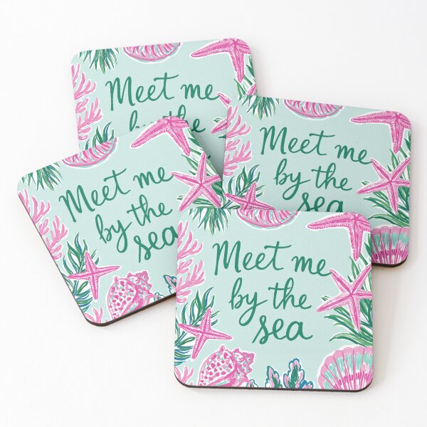 Item preview, Meet Me By The Sea designed and sold by ThePreppyArtist.