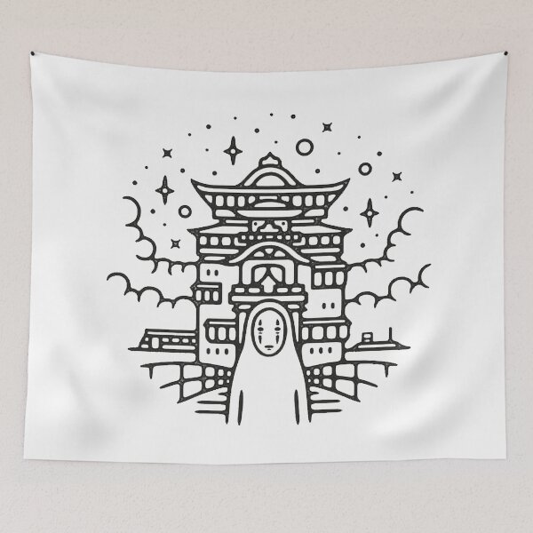 Item preview, Cute kawaii monochrome [[kiki's]] spirits-%[ghiblis]%- aways  designed and sold by arcaneaeri.