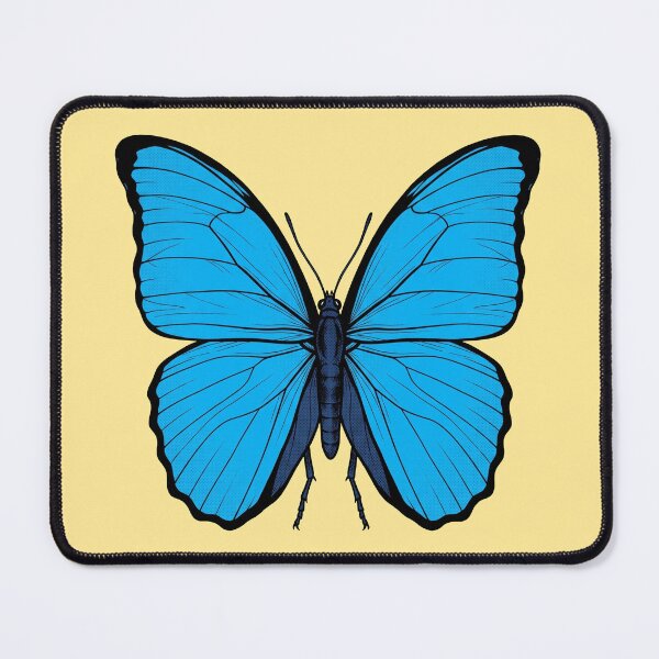 Item preview, The Structural Lie: Morpho menelaus Butterfly Print designed and sold by FreiherrPK.