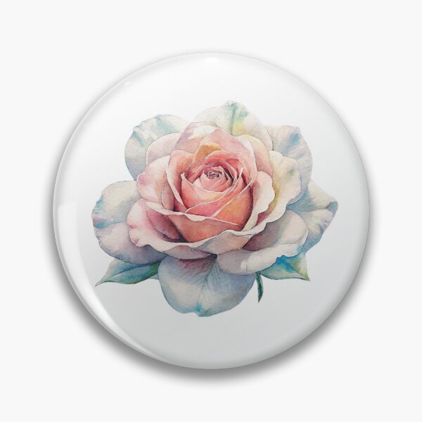 Item preview, Watercolor Rose – Elegant Floral Botanical Art Design designed and sold by Amsafjol.