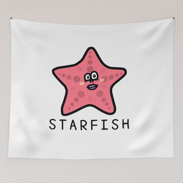 Item preview, Cute STARFISH designed and sold by kanaehonkawa.
