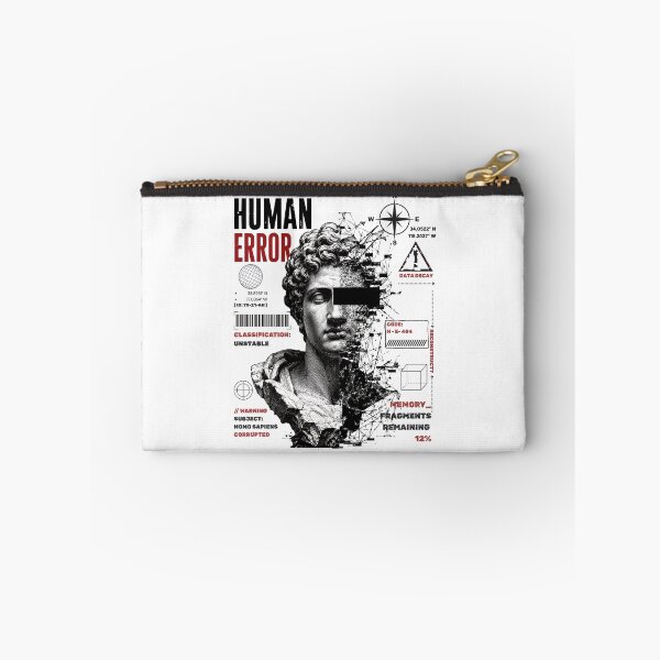 Item preview, Human Error Cyberpunk T-Shirt - Vaporwave Glitch Art Greek Statue Bust Tee - Brutalist Techwear Apparel, Edgy Hacker Graphic Shirt, Anime Alt Clothing, Data Decay Streetwear designed and sold by justyna-s28.