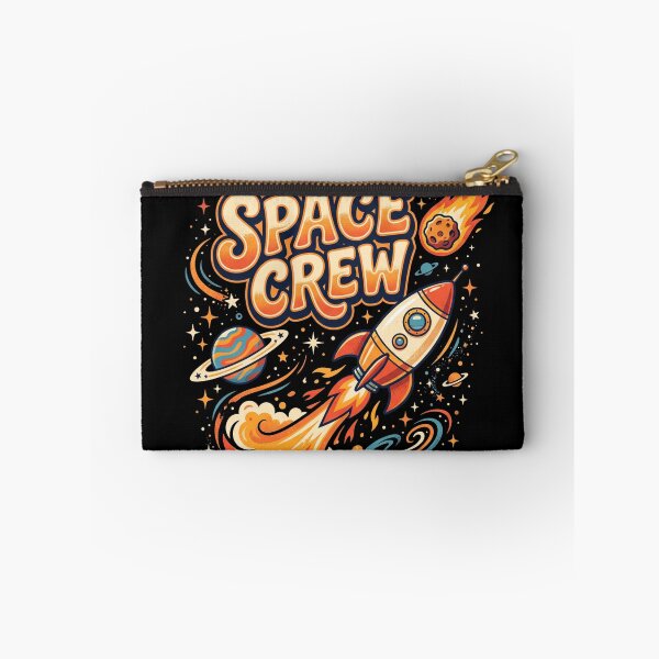Item preview, Space Crew Retro Cartoon Rocket Ship Shirt designed and sold by TeNovaStudio ⭐⭐⭐⭐⭐.