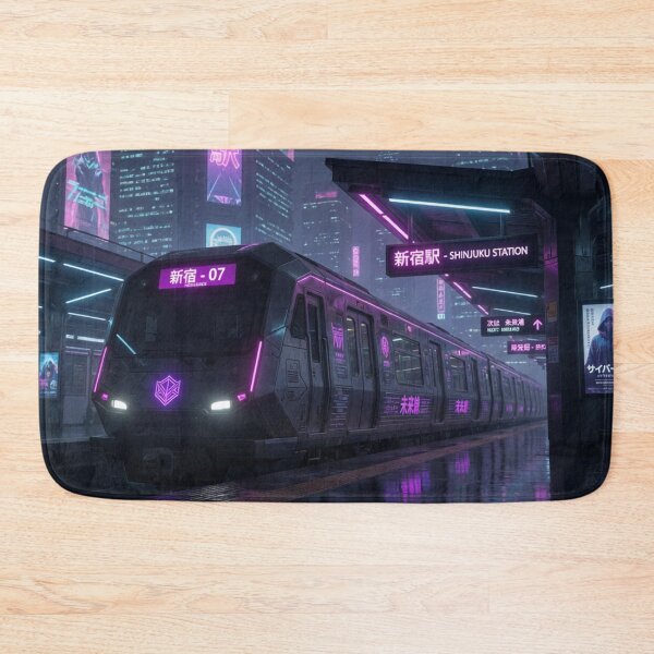 Item preview, Cyberpunk Train at Shinjuku Station designed and sold by Pioneer Spirit Market.