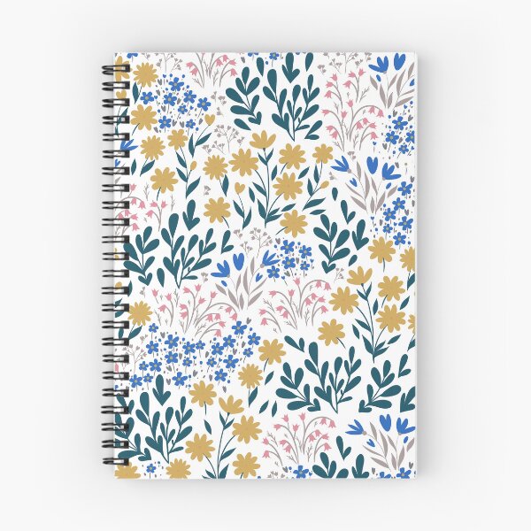 Item preview, Wildflower Meadow Pattern Botanical Floral Seamless Print designed and sold by K Design Store.