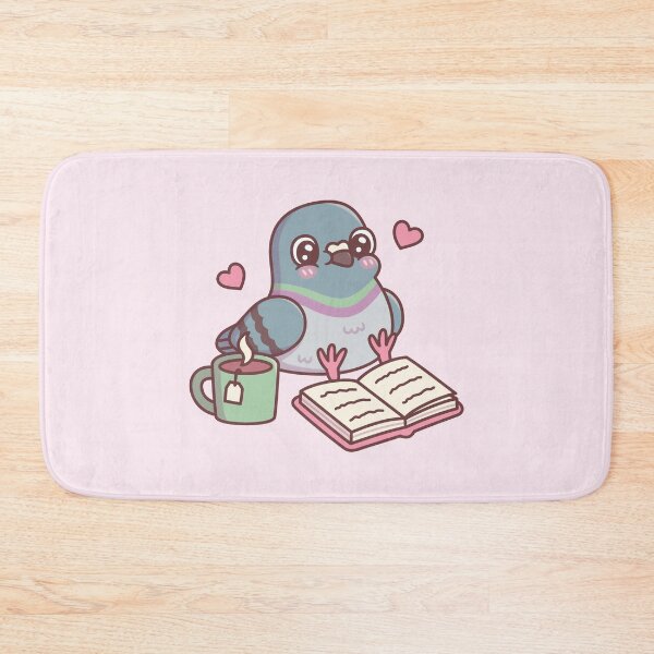 Item preview, Cute Seated Pigeon Loves Reading designed and sold by rustydoodle.