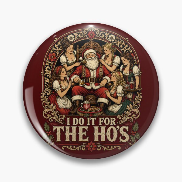 Item preview, I Do It For The Ho’s Santa Holiday Humor designed and sold by Victor Shadehorn.