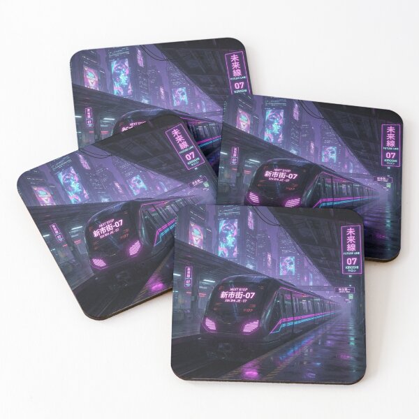 Item preview, Cyberpunk Train at Shinjuku Station designed and sold by Pioneer Spirit Market.