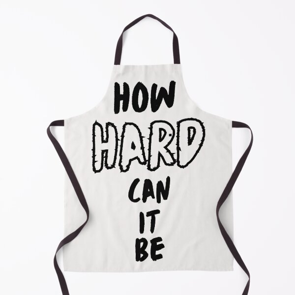 Item preview, How Hard Can It Be Motivational Quote designed and sold by Snedsdigital.