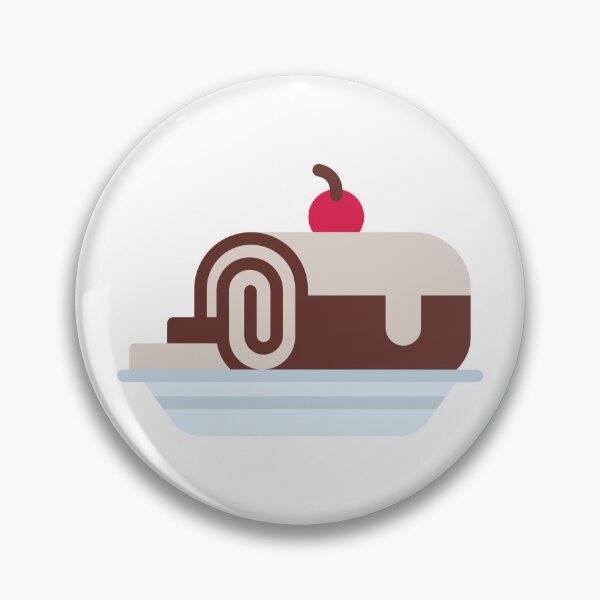 Item preview, Swiss Roll Cake - Spiral Pastry Sticker for Elegant Desserts designed and sold by Tr Creative Design.